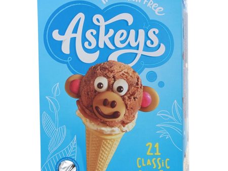 ASKEY S  ICE CREAM CONE 21PC Supply