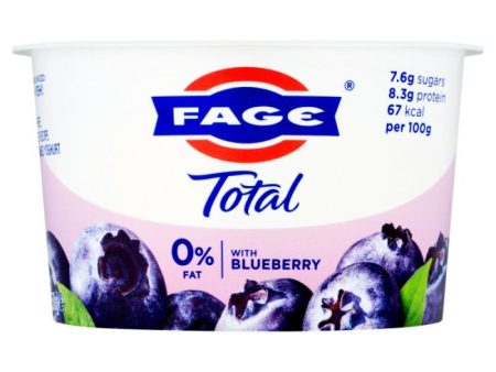 FAGE TOTAL   0% BLUEBERRY 150G For Sale