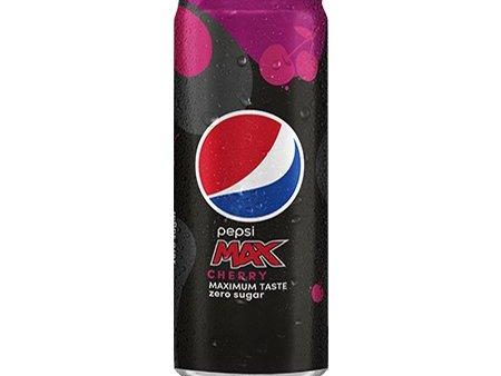 PEPSI MAX CHERRY 330ML For Sale