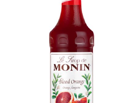 MONIN BLOOD ORANGE SYRUP 70CL Online now