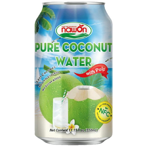 NAWON PURE COCONUT PULP  WATER CAN For Cheap