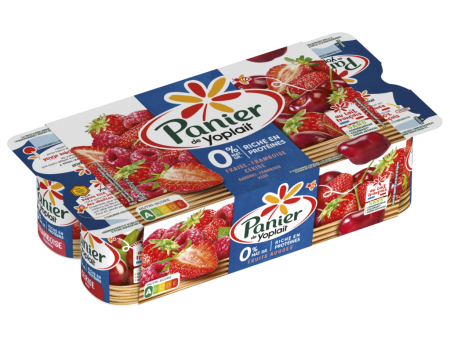 YOPLAIT PANIER DE FRUITS 0% YOGURT  4X125GR Online Sale