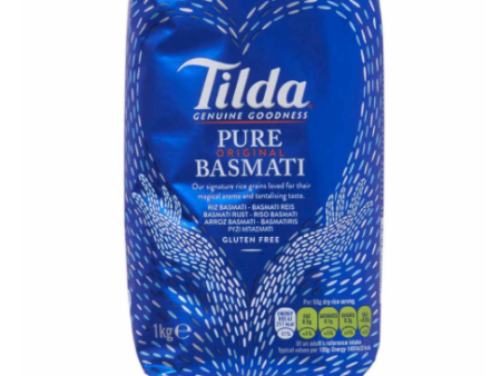 TILDA BASMATI RICE 1KG Hot on Sale