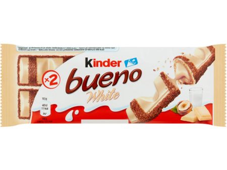 KINDER BUENO WHITE X2  39G Discount