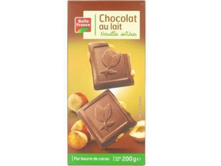 BF MILK CHOCOLAT WITH WHOLE NUTS 200 GR on Sale