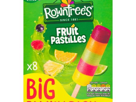 ROWNTREES  FRUIT PASTILLES LOLLIES X8 520G Supply