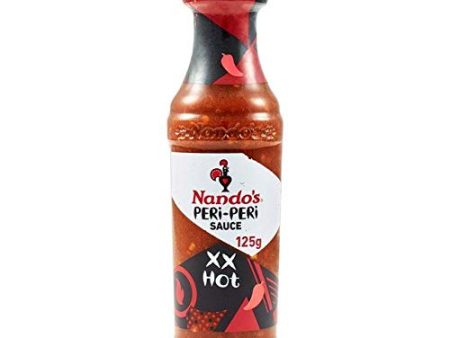 NANDOS XX HOT PERI PERI SAUCE 125G on Sale