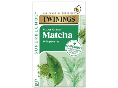 TWININGS SUPERGREEN  MATCHA 20S Online