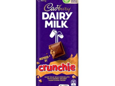 CADBURY DAIRY MILK  CRUNCHIE 180GR Sale