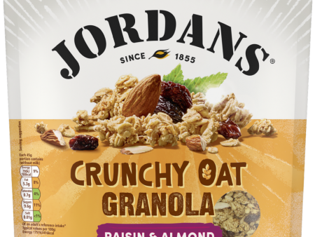 JORDAN S CRUNCHY RAISINS & ALMOND 750GR Online Sale