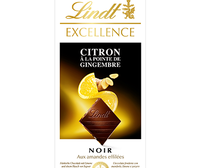 LINDT EXCELLENCE LEMON GINGER BLACK 100G Online