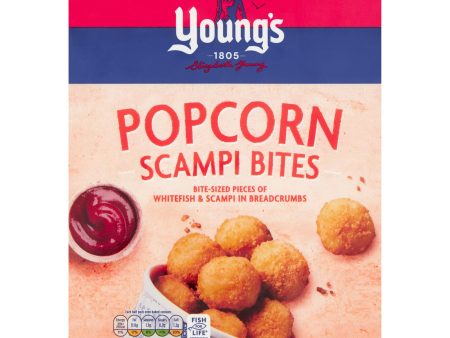 YOUNGS POPCORN SCAMPI  BITES190G Discount