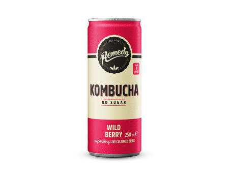 REMEDY KOMBUCHA WILD BERRY 250ML For Cheap