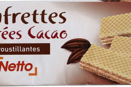 NETTO WAFFLES CACAO 200G on Sale