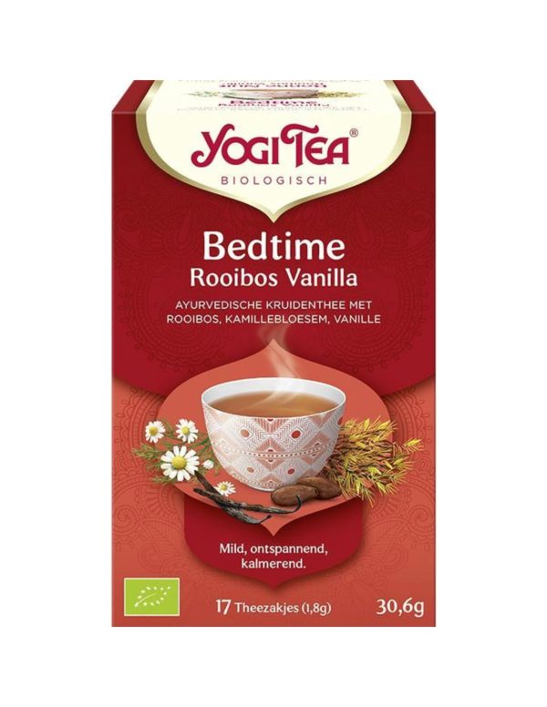 YOGI BEDTIME TEA ROOIBOS VANILLE ORGANIC 17BAGS Hot on Sale