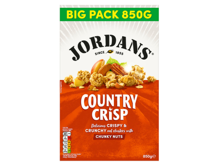 JORDAN S COUNTRY CRISP 4 NUTS 850G For Discount