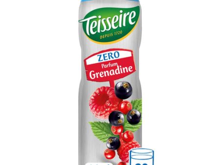 TEISSEIRE GRENADINE 0% SUGAR TEISSEIRE 60CL Cheap