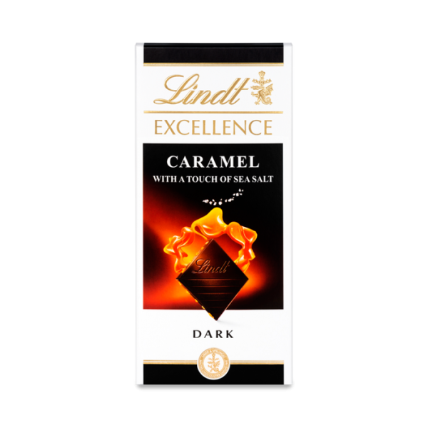 LINDT EXCELL. CARAMEL WITH SALT  100G Sale