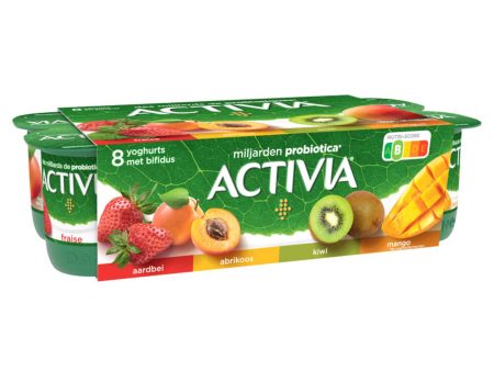 ACTIVIA MIX FRUITS YOGURT 8 X125GR Supply