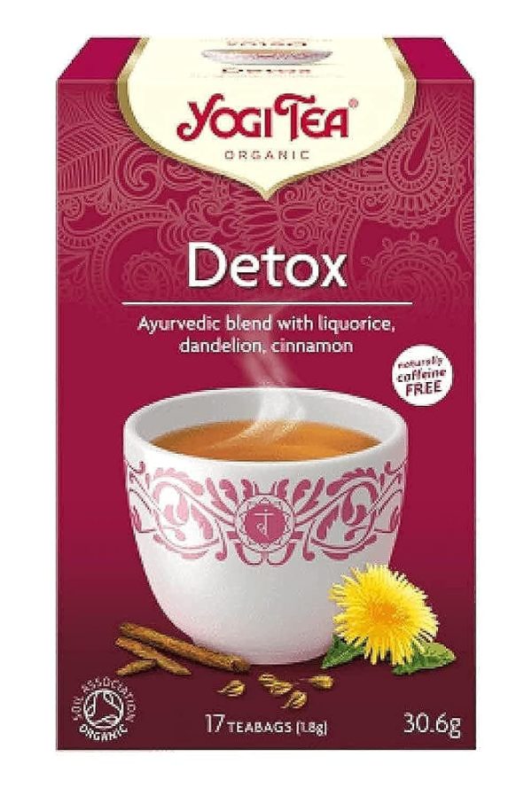 YOGI ORGANIC DETOX TEA 17 BAGS Discount