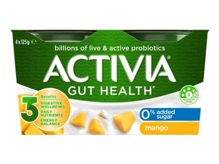 ACTIVIA MANGO YOGURT 4X125GR Online now