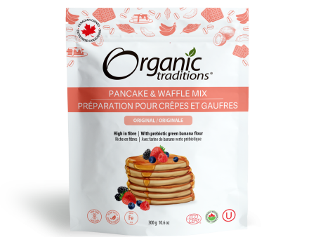 ORGANIC PREPAR. FOR WAFFLES OR PANCAKES 300GR For Discount