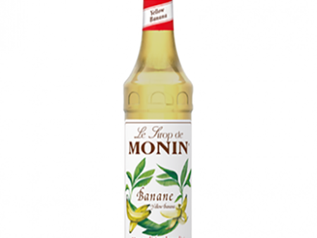 MONIN YELLO BANANA SYRUP 70CL Online Sale