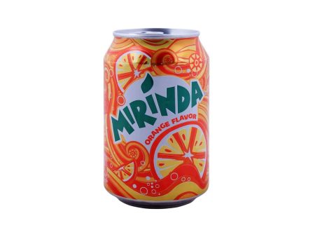 MIRINDA ORANGE CAN 300ML Supply