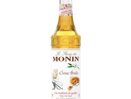 MONIN CREME BRULEE SYRUP 70CL Supply