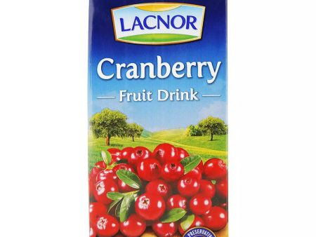 LACNOR JUICE CRANBERRY 1LT For Cheap