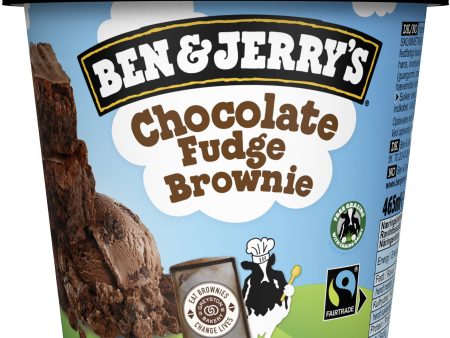 B JERRYS CHOC FUDGE BROWNIE 408G Discount