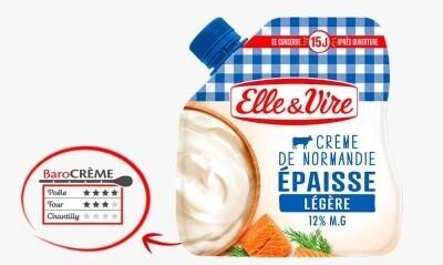 ELLE & VIRE LIGHT CREAM POUCH 33CL For Cheap