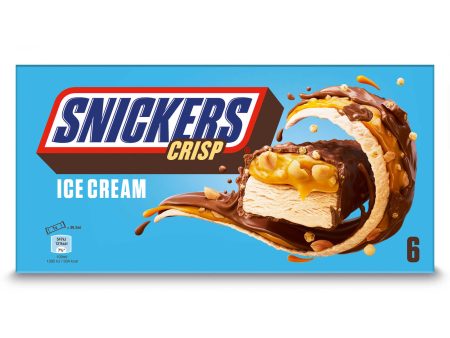 SNICKERS CRISP ICE-CREAM 6X207G Discount