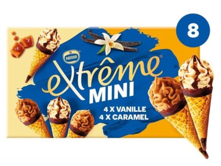 EXTREME CONE MINI VANILLA CARAMEL 312G Hot on Sale