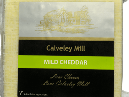 CALVELEY MILL WHITE MILD CHEDDAR  200G Online Hot Sale