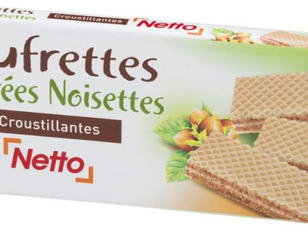 NETTO WAFFLES HAZELNUT 200G For Sale