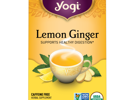 YOGI GINGER LEMON TEA OG 35G Supply