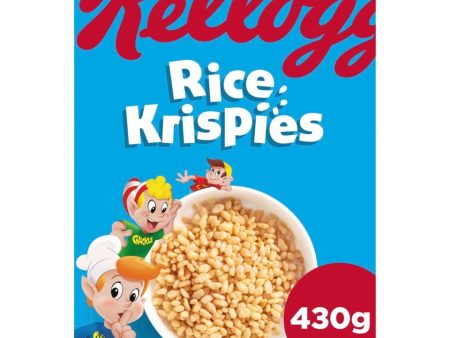 KELLOGG`S RICE KRISPIES 430G For Sale