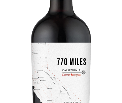 770 MILES CAB SAUV ROUGE 75CL For Discount