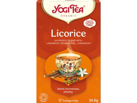 YOGI LICORICE TEA 35G For Sale