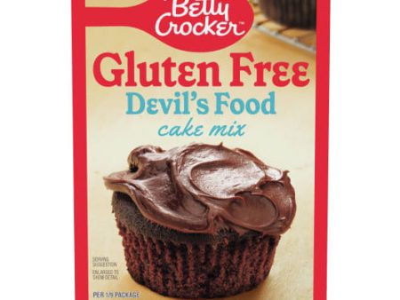 BETTY CROCKER GLUTEN FREE DEVIL FOOD CAKE 425GR Online Hot Sale