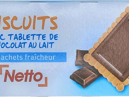 NETTO MINI  CHOCO BISCUITS  3 BAGS 140GR Hot on Sale