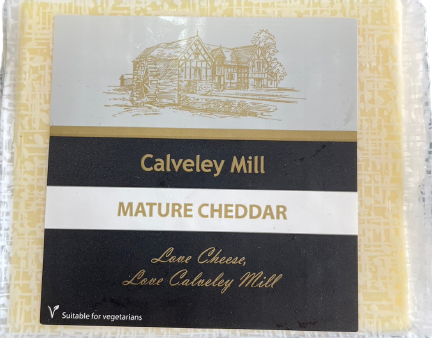 CALVELEY WHITE  MATURE CHEDDAR  200G Discount